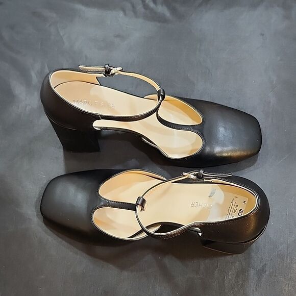 BRAND NEW MARC FISHER MFCYRENE-R T-STRAP BLOCK-HEEL PUMP G1 - Picture 10 of 15